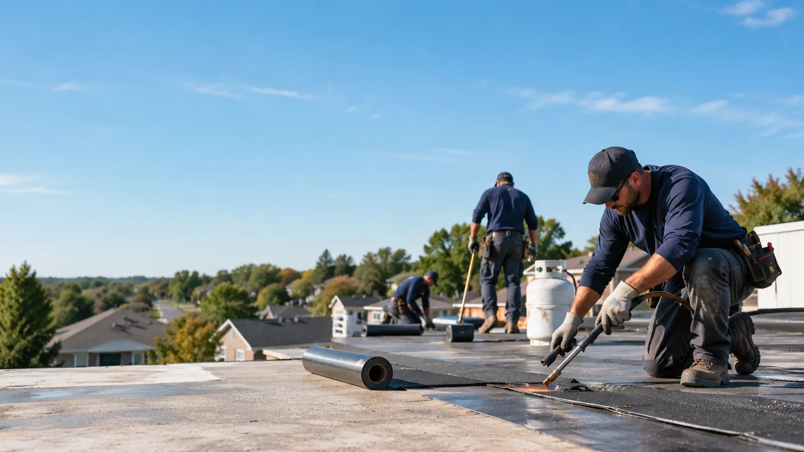 Flat Roof Leak Repair providers in Hoffman, IL